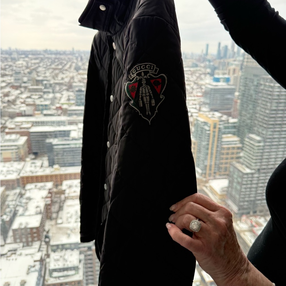 Gucci Black Quilted unisex Puffer Jacket